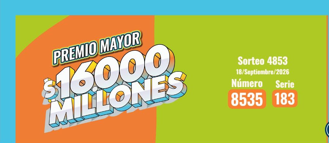 Resultado oficial Lotería de Medellín sorteo 4853: número 8535, serie 183